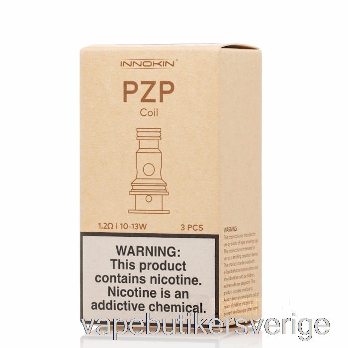 Vape Sverige Innokin Pzp Utbytesspolar 1,2ohm Pzp Coils